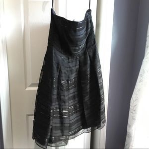 WHBM strapless dress